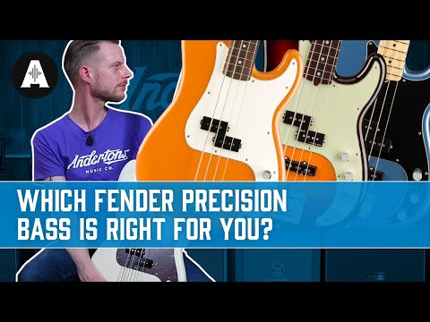 Fender Precision Bass: Player vs Performer vs Professional vs Ultra - What are the Differences?