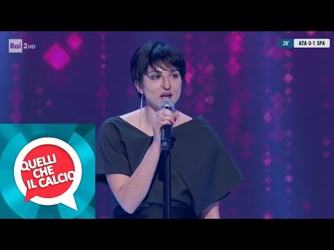 Arisa (Brenda Lodigiani) ospite in studio - Quelli che il calcio 10/02/2019