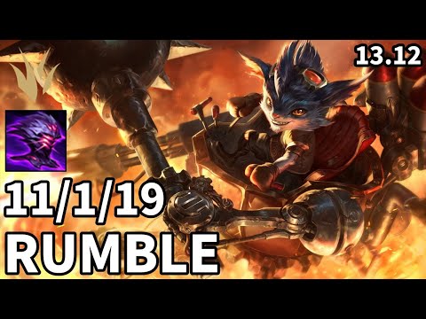 Rumble Jungle vs Nocturne - EUW Master | Patch 13.12