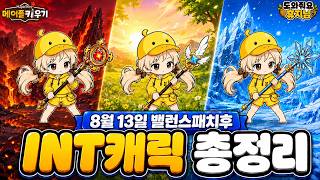 INT 캐릭터 총정리