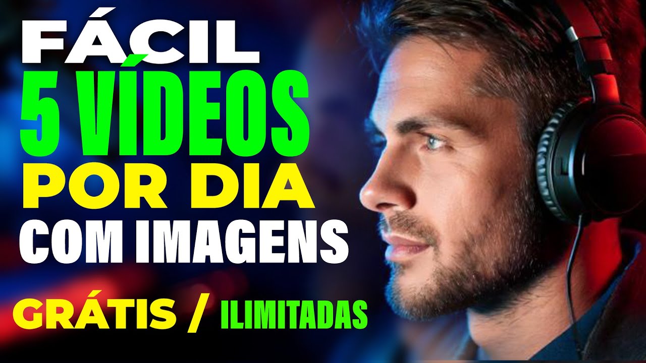 🚀 Faça 5 VÍDEOS POR DIA usando Imagens Ilimitadas GRÁTIS 📈 – Veja Como!