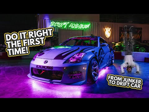 How to make your 350z a proper drift car the first time!