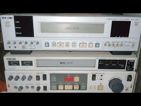Sony SVO-2100 Semi-Pro S-VHS VCR