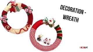 DIY Wreath Decoration Tutorial 