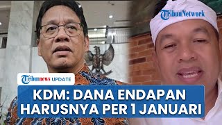 KDM 'Ajari' Menkeu Purbaya, Sebut Dana Endapan Daerah Harusnya Tak Dilihat Sekarang: Nanti 1 Januari
