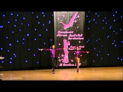 Florian BARON und Guylaine GOLF World Masters Rock´n´Roll Genf 13.10.2012 Acrobatic