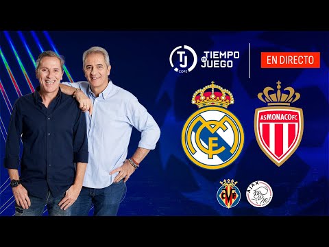 REAL MADRID VS AS MONACO EN DIRECTO | CHAMPIONS LEAGUE | TIEMPO DE JUEGO COPE | EN VIVO
