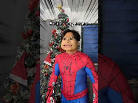Friendly neighbor spiderboy🕸️😱💡 #BiboyBecky #BiboyAndBecky #shorts #skits #funny #comedy