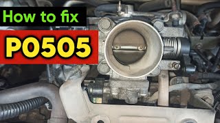 P0505 | p0505 idle control system malfunction | code p0505 | dtc p0505