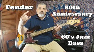 Video thumbnail for Fender 60th Anniversary 60's Road Worn Jazz Bass by Kevin Johnson