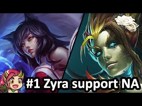Ahri support in master elo?! (vs. Senna Ahri)