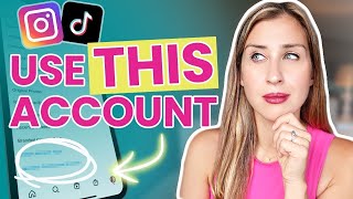 Instagram Account Types and TikTok Account Types