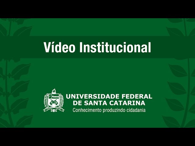 Federal University of Santa Catarina vidéo #1