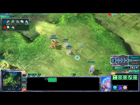 StarCraft 2 - Mana (P) vs Naama (T) on Lost Temple