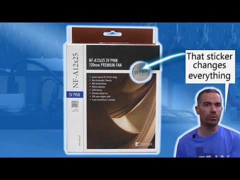 What The Hell Is This - The Noctua NF A12x25 5v PWM