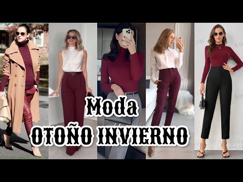 MODA EN ROPA PARA OTOÑO INVIERNO 2024-2025 OUTFITS EN TENDENCIA