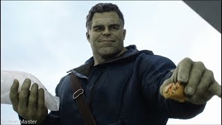 Hulk Gives Tacos to Scott  Avengers: Endgame Open 