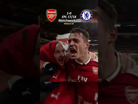 Arsenal vs Chelsea EPL 17/18 ⚽