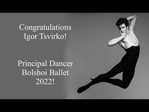 Igor Tsvirko Promoted to Principal Dancer 2022!