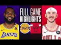 LAKERS at BULLS | FULL GAME HIGHLIGHTS | December 20, 2023