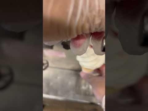 BK POV: How The Burger King Soft Serve Ice Cream Cone Is Prepared #shorts #burgerking