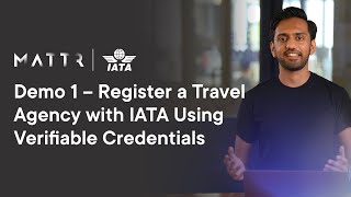 Demo 1 – Register a Travel Agency with IATA Using Verifiable Credentials