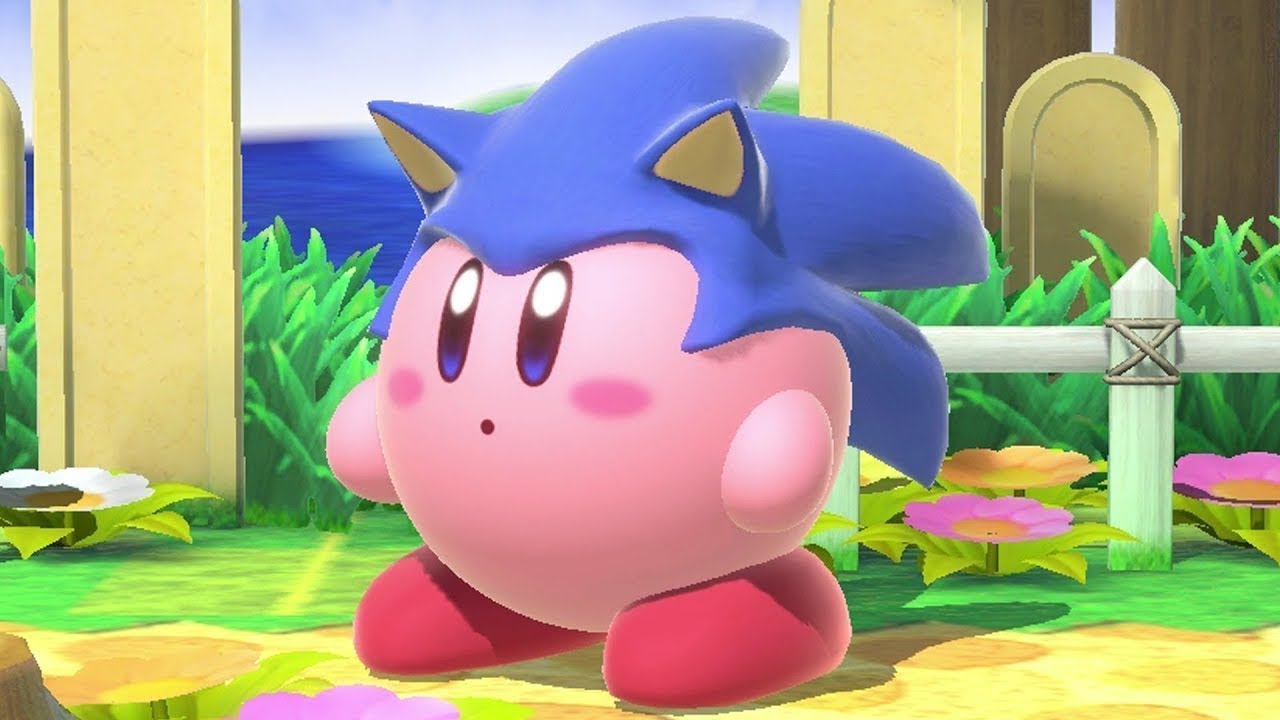 I Drew Kirby As All Main Sonic Characters!