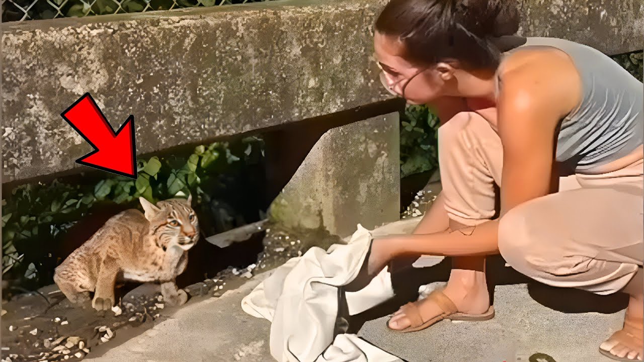 Bobcat Hit by Car and Left to Die on the Roadside—Then a Vet Sees It, and Everything Changes