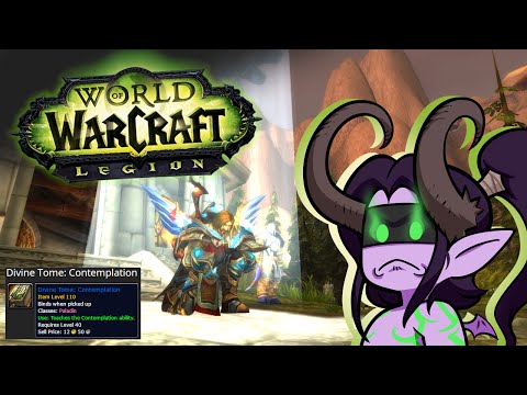 WoW: Legion Pre-patch: Divine Tome of Contemplation