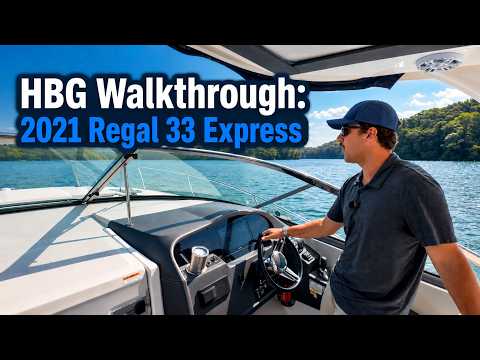 2021 Regal 33 Express Video