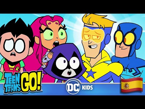 ¡Mejores momentos de Blue Beetle y Booster Gold! | Teen Titans Go! en Español 🇪🇸 | @DCKidsEspaña