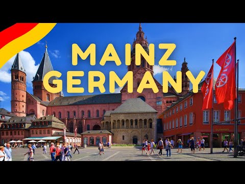 MAINZ ALEMANHA: passeio a pé (🧳Guia de viagem!)