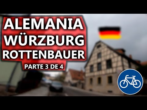BARRIOS ALEMANES | WÜRZBURG ROTTENBAUER  en BICICLETA ! parte 3