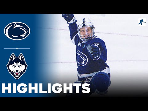 Penn State vs UConn | NCAA College Hockey | Highlights - March 30, 2025