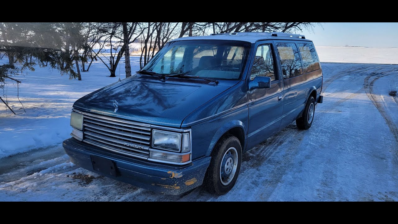 Introducing my "new" 1990 Dodge Grand Caravan LE