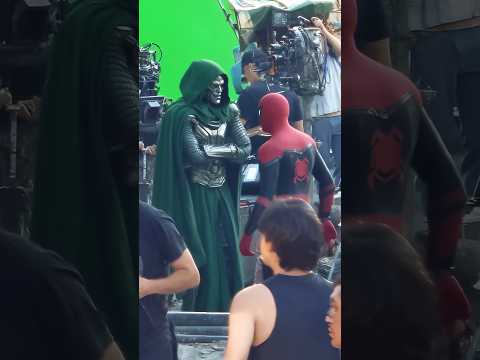 Spiderman Brand new day set leaks | Dr Doom Avengers Secret wars #spiderman #marvel #avengers