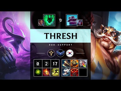 Thresh Support vs Braum - KR Diamond Patch 25.07
