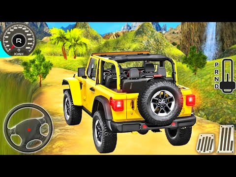 Offroad Hill 4x4 Jeep Driving Game #2 - Android Gameplay