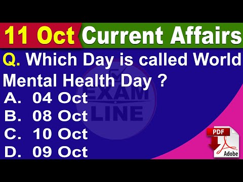 Morning Dose #32 | 11 October 2018 | Daily Current Affaires Odia & English by Exam Line