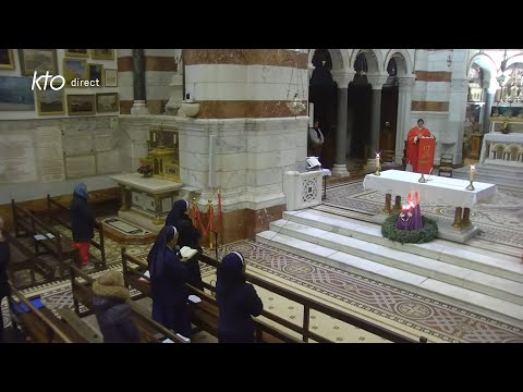 Laudes et messe à Notre-Dame de la Garde du 13 décembre 2023