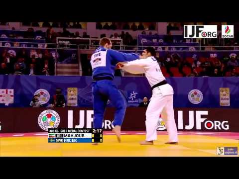 Judo 2016 Grand Prix Tbilisi: Mahjoub (IRI) - Pacek (SWE) [-100kg] final