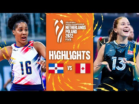 🇩🇴 DOM vs. 🇨🇦 CAN - Highlights  Phase 2 | Women's World Championship 2022