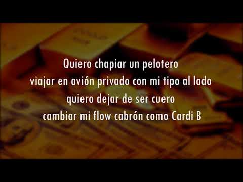 Aliany Garcia - Quiero Chapia Un Pelotero - Video Lyrics Oficial
