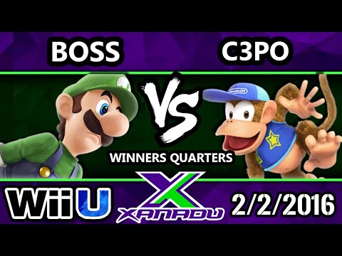 TA | C3PO (Diddy) Vs. TCG | Boss (Luigi) SSB4 Winners Quarters - Smash Wii U - Smash 4