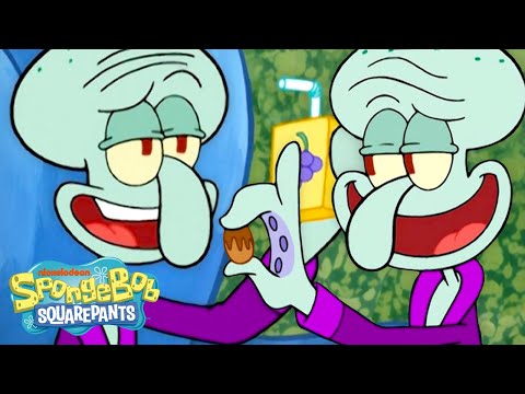 章魚哥真的連續 10 分鐘保持冷靜？| 海綿寶寶 (Squidward ACTUALLY Being Chill for 10 Minutes Straight ?‍? | SpongeBob)