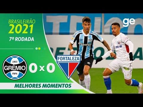 Gols e lances de Grêmio x Fortaleza