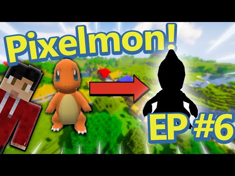 Charmander EVOLVED!! - Pixelmon Ep #6 (Minecraft Pokemon Mod)