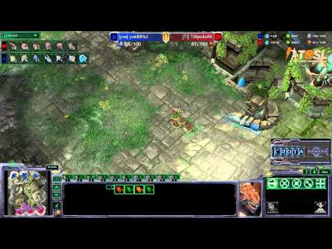 Yoe IM hui (P) vs Apllo AK (Z) - Taiwan Esports League - Season Two Elimination Matches - G2