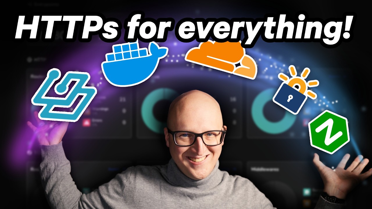 Simple HTTPs for Docker! // Traefik Tutorial (updated)