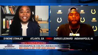 Darius Leonard talks to HBCU Gameday